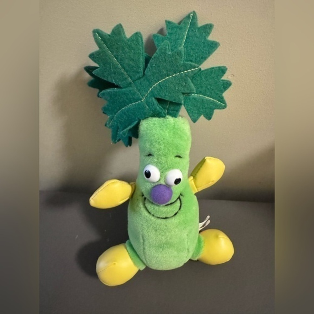 Toy Box Creations Crunchy Celery plush stuffed vegetable 1996 Vintage